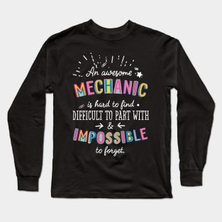 An awesome Mechanic Gift Idea - Impossible to Forget Quote Long Sleeve T-Shirt